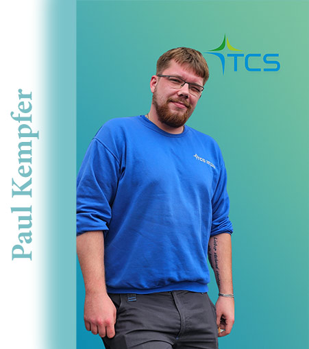 Team Clean und Service Mitarbeiter Paul Kempfer
